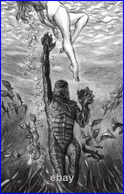 #1 Creature from the Black Lagoon Lives! 1100 /Ross Foil Variant CGC 9.8 SIGNED