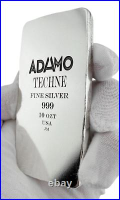 10 ozt 999 Fine Silver Art Bar- Creature from the Black Lagoon ADAMO TECHNE
