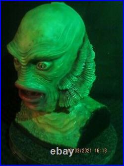 11 Creature From The Black Lagoon, Lifesize Bust Universal Monsters Rare