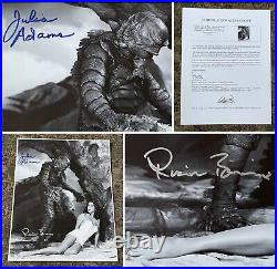 11x14 Photo, Creature From the Black Lagoon, SIGNED Ricoh Browning, Julia Adams