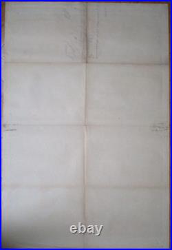 1954 CREATURE FROM THE BLACK LAGOON 1SH MOVIE POSTER Mega Rare Ed. CARLSON ADAMS