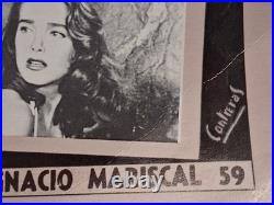 1954 Creature From The Black Lagoon Original Movie Lobby 13x17 Mexico Cult Adams