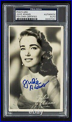 1956 Julie Adams Creature from the Black Lagoon Signed Postcard (PSA/DNA)