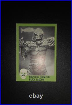 1961 Horror Monster Green Card #26 (creature From The Black Lagoon) Nu Card