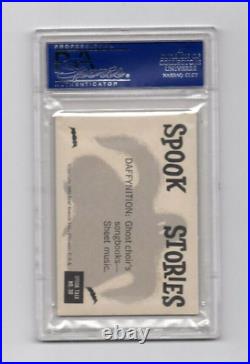 1961 Spook Stories #30 PSA 9 Highest Graded Creature From The Black Lagoon
