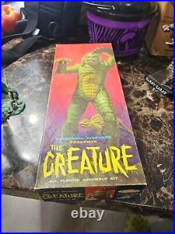 1963 AURORA CREATURE FROM THE BLACK LAGOON MODEL KIt built