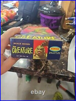 1963 AURORA CREATURE FROM THE BLACK LAGOON MODEL KIt built