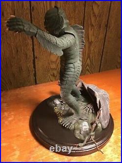 1963 Aurora creature from the black lagoon built & painted model kit monsters