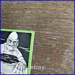1963 ERROR The She Creature / From Black Lagoon Monster Series Rosan Card #22
