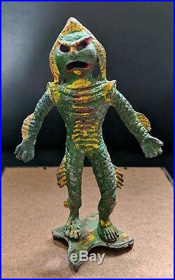 1967 Large RARE Creature From Black Lagoon Lead Aquarium Figure