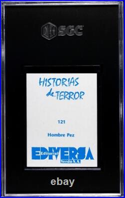 1970 Creature from the Black Lagoon Card 121 SGC 8 Horror Terror Monster HIGHEST