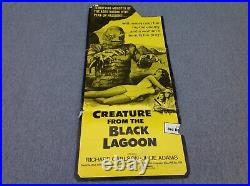 1972 The Creature From The Black Lagoon Original Movie House Re-Release Poster