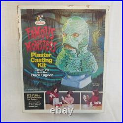 1974 Rapco FAMOUS MONSTERS Plaster Casting Kit CREATURE From The BLACK LAGOON