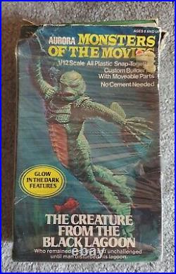 1975 CREATURE FROM THE BLACK LAGOON Orig AURORA MONSTERS OF THE MOVIES KIT MIB