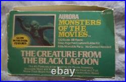 1975 CREATURE FROM THE BLACK LAGOON Orig AURORA MONSTERS OF THE MOVIES KIT MIB