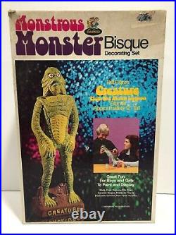 1975 Rapco Monstrous Monster Bisque Set Creature from the Black Lagoon UNUSED