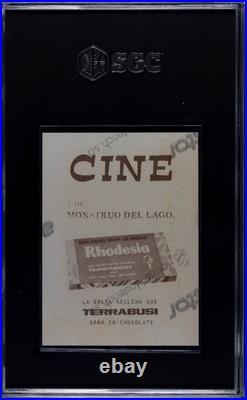 1976 Maga Terrabusi Cine #110 CREATURE FROM THE BLACK LAGOON SGC 6 Pop 1 highest