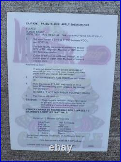 1978 Creature From The Black Lagoon SSP Set Of 2 With RARE General Mills Iron-on 1978 Creature From The Black Lagoon SSP Set Of 2 With RARE General Mills Iron-on