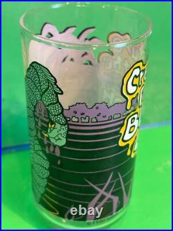 1980 CREATURE from the BLACK LAGOON MONSTER GLASS Universal City Studios