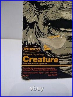 1980 Remco CREATURE FROM THE BLACK LAGOON Glow In The Dark MOC