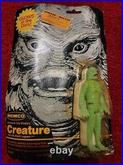1980 Remco Creature From Back Lagoon Glow In The Dark Vintage Action Figure New