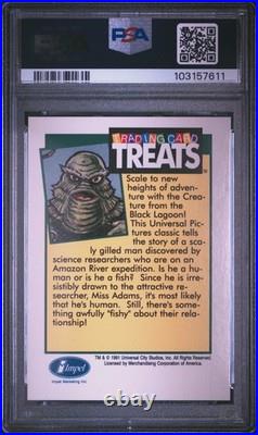 1991 Impel Creature from the Black Lagoon PSA Graded Trading Card Treats
