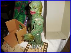 1991 Tin Windup Creature From The Black Lagoon With Box Working Looks New! 9 1/2