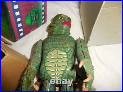 1991 Tin Windup Creature From The Black Lagoon With Box Working Looks New! 9 1/2