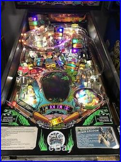 1992 Creature From The Black Lagoon Pinball Machine Leds Nice