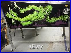 1992 Creature From The Black Lagoon Pinball Machine Leds Nice