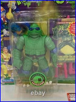 1994 Playmates Tmnt Universal Monsters Creature From Black Lagoon Leonardo 80+