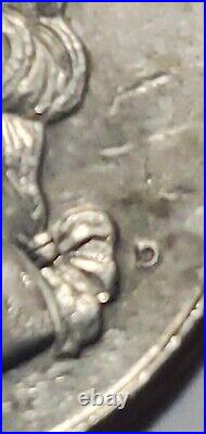 1996 D error quarter GEORGE with GILL-MAN Creature From The Black Lagoon on jowl