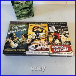 2000 VHS CREATURE FROM THE BLACK LAGOON BOX SET 3 VIDEO TAPES Universal