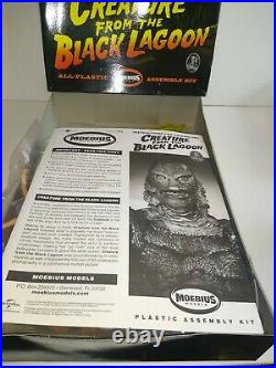 2012 Moebius Models Creature From The Black Lagoon With Female Victom Open Box