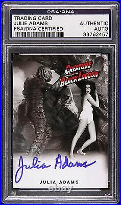 2014 Julia Adams Creature From The Black Lagoon Signed Card (PSA/DNA Slabbed)