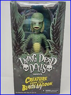 2015 Mezco Creature From the Black Lagoon 10 Living Dead Dolls figure toy MIB