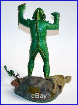 AURORA 1963 Creature From The Black lagoon Monster Model Vintage Pro Built Up