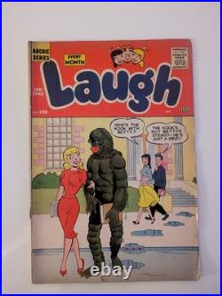 Archie Series Laugh #130 Creature From the Black Lagoon Horror Cover Silver Age
