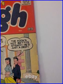 Archie Series Laugh #130 Creature From the Black Lagoon Horror Cover Silver Age