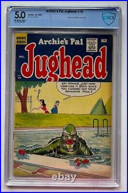Archie's Pal Jughead #79 CBCS 5.0 (OWithW) VG/FN Creature From Black Lagoon 1961