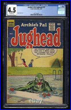 Archie's Pal Jughead #79 CGC VG+ 4.5 Off White Creature from the Black Lagoon