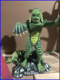 Aurora 1963 The Creature from the Black Lagoon Monster Model- Box-Instructions