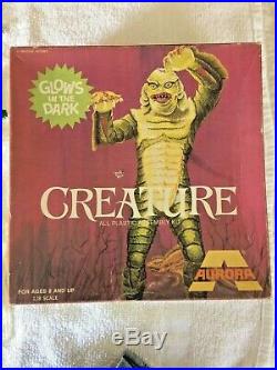 Aurora 1972 Creature from the Black Lagoon Glow Complete Model Kit