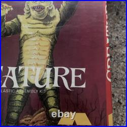 Aurora Creature From The Black Lagoon Glows In The Dark 483 Factory Sealed 1969 Aurora Creature From The Black Lagoon Glows In The Dark 483 Factory Sealed 1969