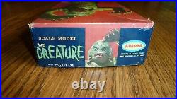 Aurora Creature From The Black Lagoon Model Vintage Unbuilt Rare 1963