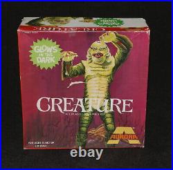 Aurora Model MIB 1972 Glow Creature From The Black Lagoon Complete Unstarted