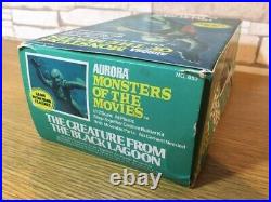 Aurora Universal Monsters CREATURE FROM THE BLACK LAGOON Plastic Model 1975
