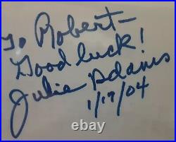 Autographs film script CREATURE FROM THE BLACK LAGOON Julie Adams / Ben Chapman