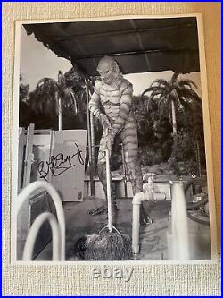 BEN CHAPMAN SIGNED 8x10 PHOTO THE CREATURE FROM THE BLACK LAGOON GILL MAN rare