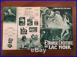 BROCHURE, 1954 Il mostro della laguna nera Creature from the Black Lagoon, ARNOLD